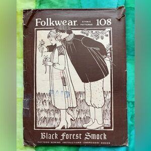 Folkwear 103 sewing pattern  Romanian Blouse UNCUT